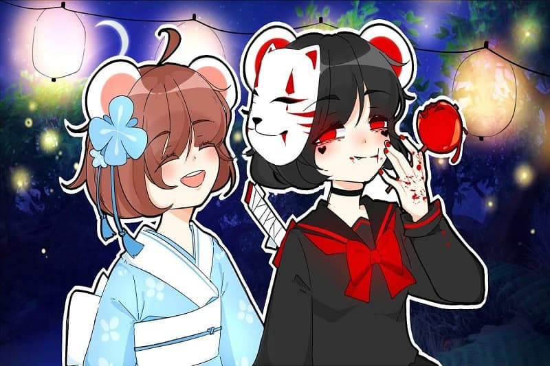 Biểu cảm Yandere Chibi của Simmy