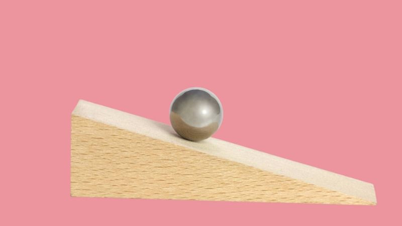 Biểu diễn động năng liên quan đến khối lượng và vận tốc của vật chuyển động