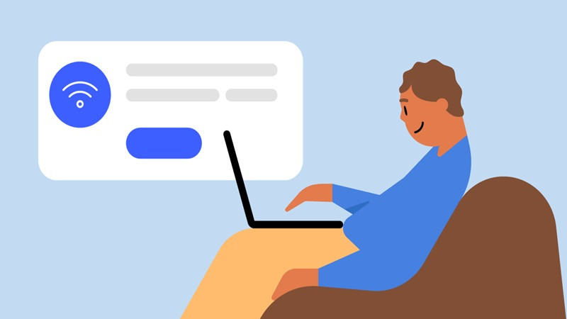 Biểu đồ phân tích các kênh Wi-Fi trong khu vực, giúp người dùng chọn kênh ít bị nhiễu nhất để cải thiện tốc độ và ổn định mạng không dây.