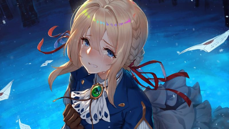 Biểu tượng cảnh báo hoặc lưu ý, nhắc nhở người dùng cẩn trọng khi tải và sử dụng hình ảnh anime khóc cười.