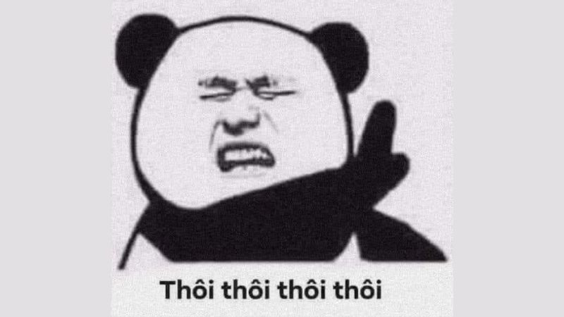 Biểu tượng hài hước dùng trong ảnh meme chê khi muốn bày tỏ sự chỉ trích