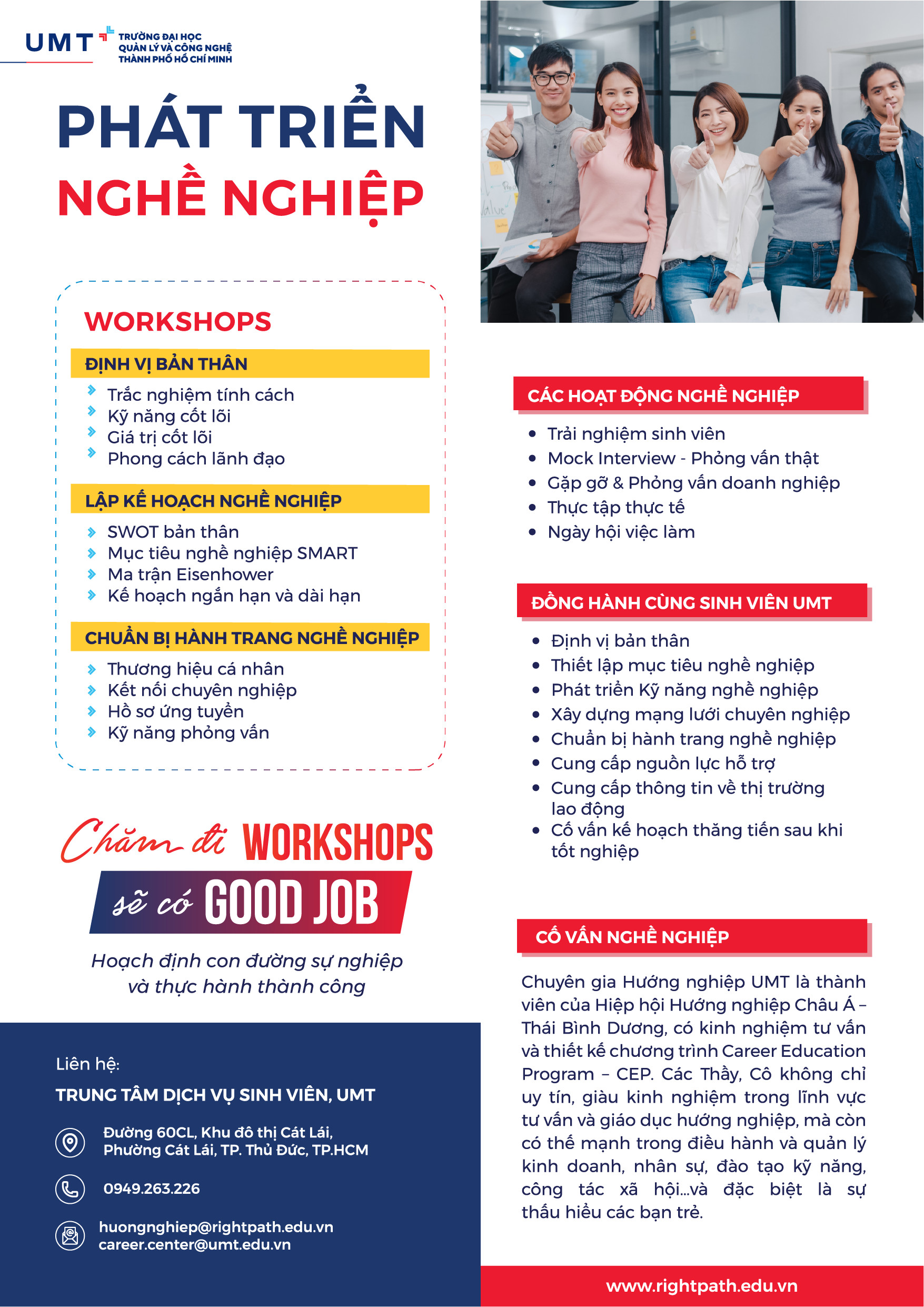 Biểu tượng hoặc hình ảnh liên quan đến phát triển nghề nghiệp và định hướng tương lai