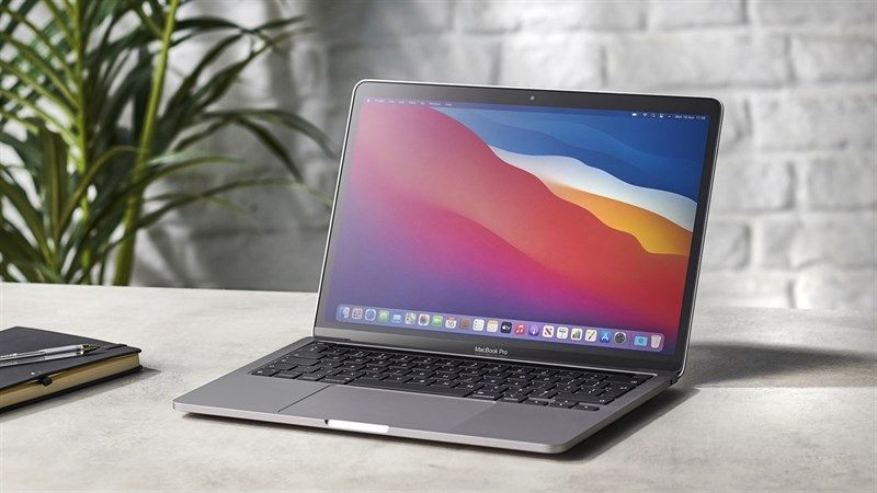 Biểu tượng khóa trên màn hình MacBook, tượng trưng cho tính năng bảo mật dữ liệu cao cấp của hệ điều hành macOS