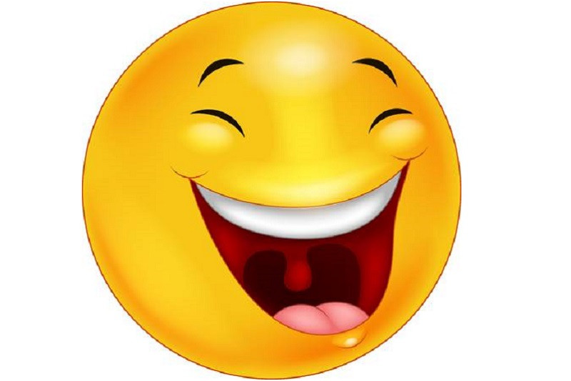 Biểu tượng mặt cười hài hước cười lớn