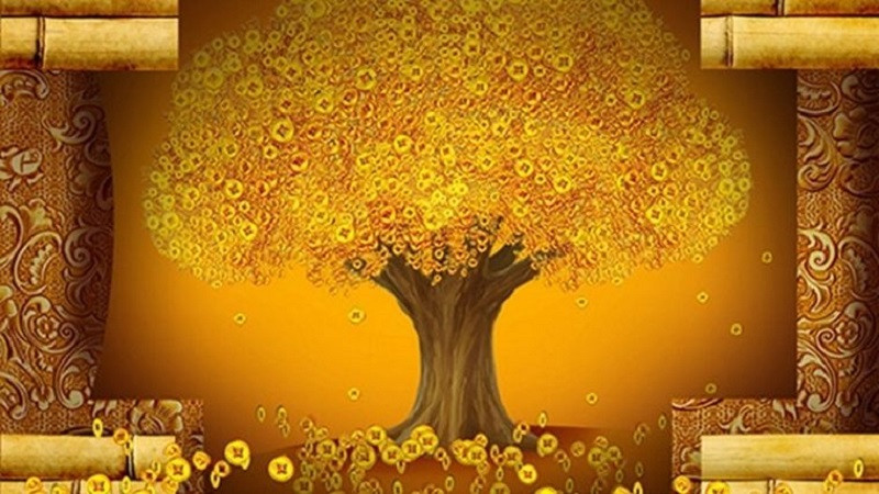 Biểu tượng mệnh Kim, đại diện cho kim loại và sức mạnh kiên định