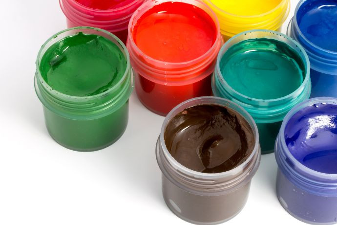 Bộ màu gouache dạng bánh tiện dụng