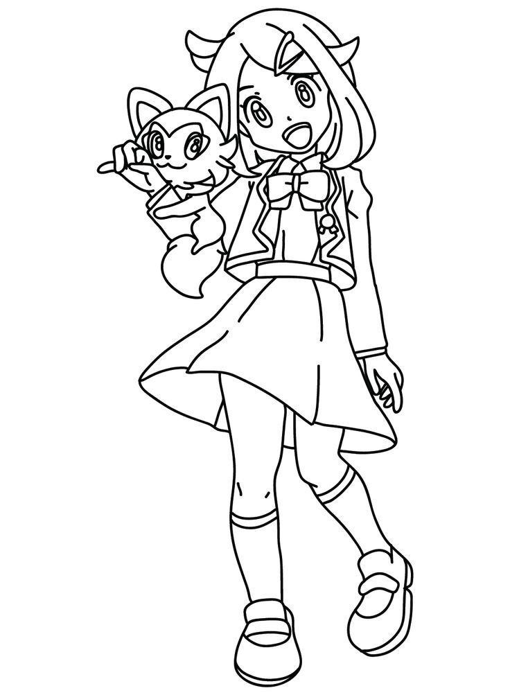 Bộ sưu tập tranh tô màu các loại Pokémon đơn giản