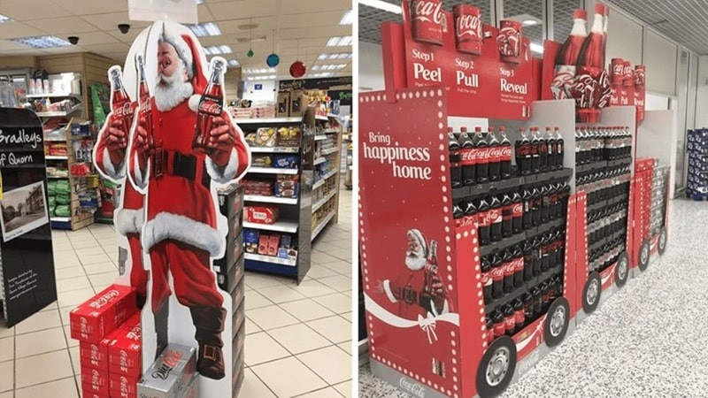 Bố trí sản phẩm gọn gàng trên các kệ hàng lớn trong siêu thị, một yếu tố then chốt để tối ưu trải nghiệm mua sắm trong kênh Modern Trade.