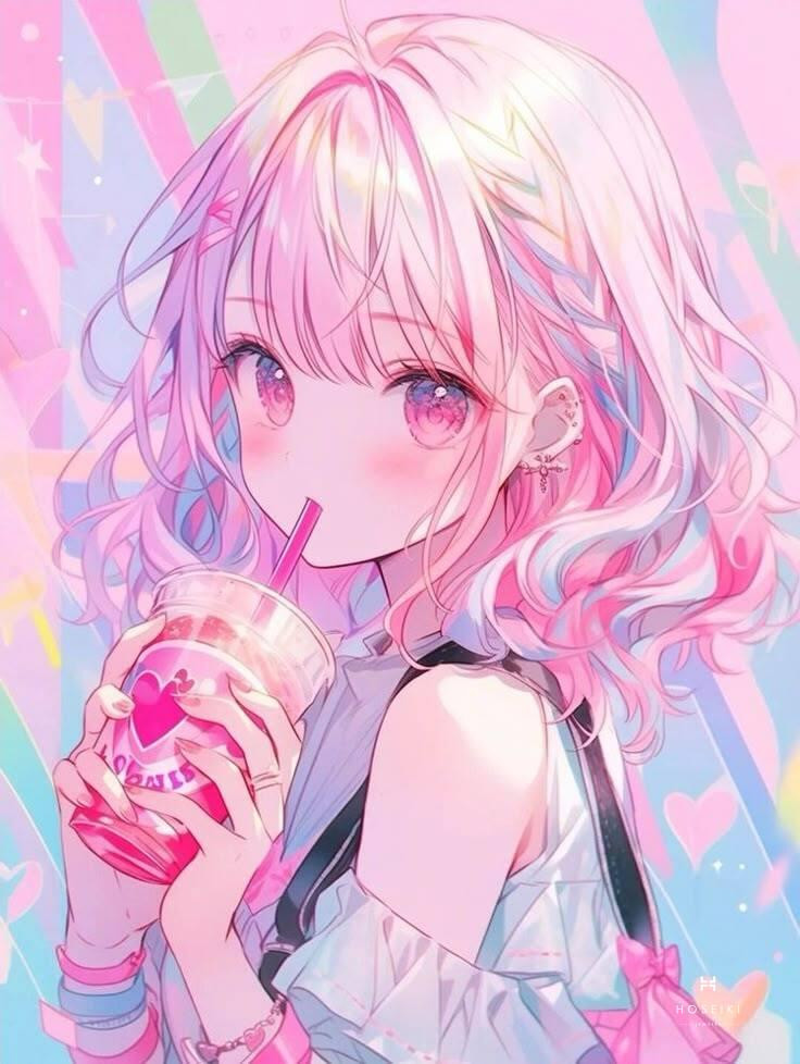 Bức ảnh anime nữ thể hiện thần thái mạnh mẽ và cuốn hút