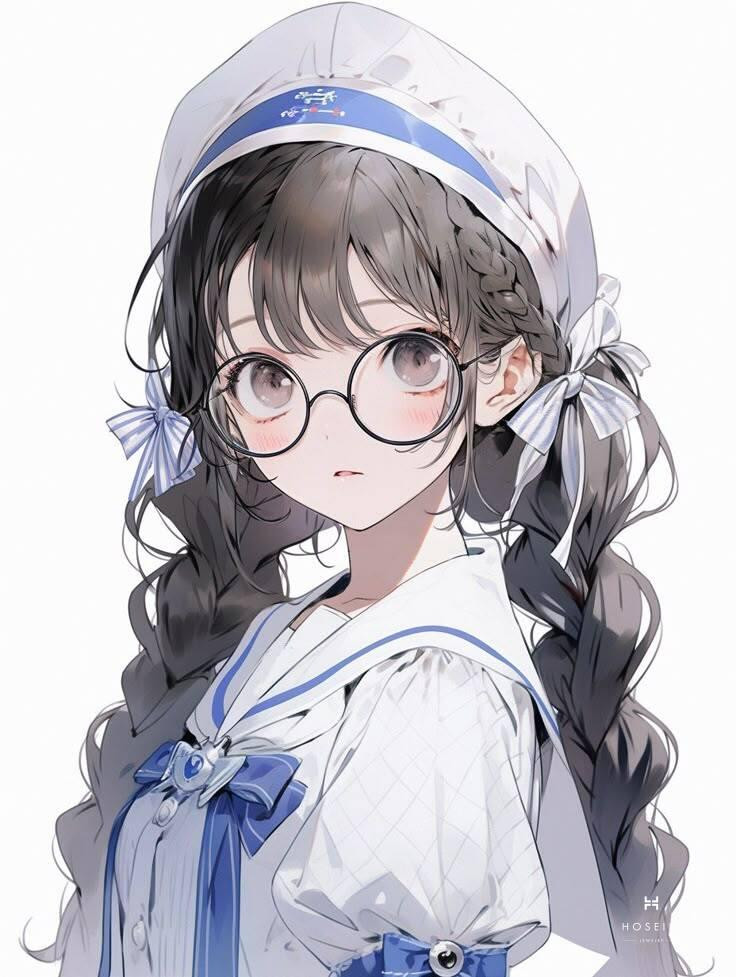 Bức ảnh **gái anime** thể hiện cảm xúc sâu lắng qua ánh mắt