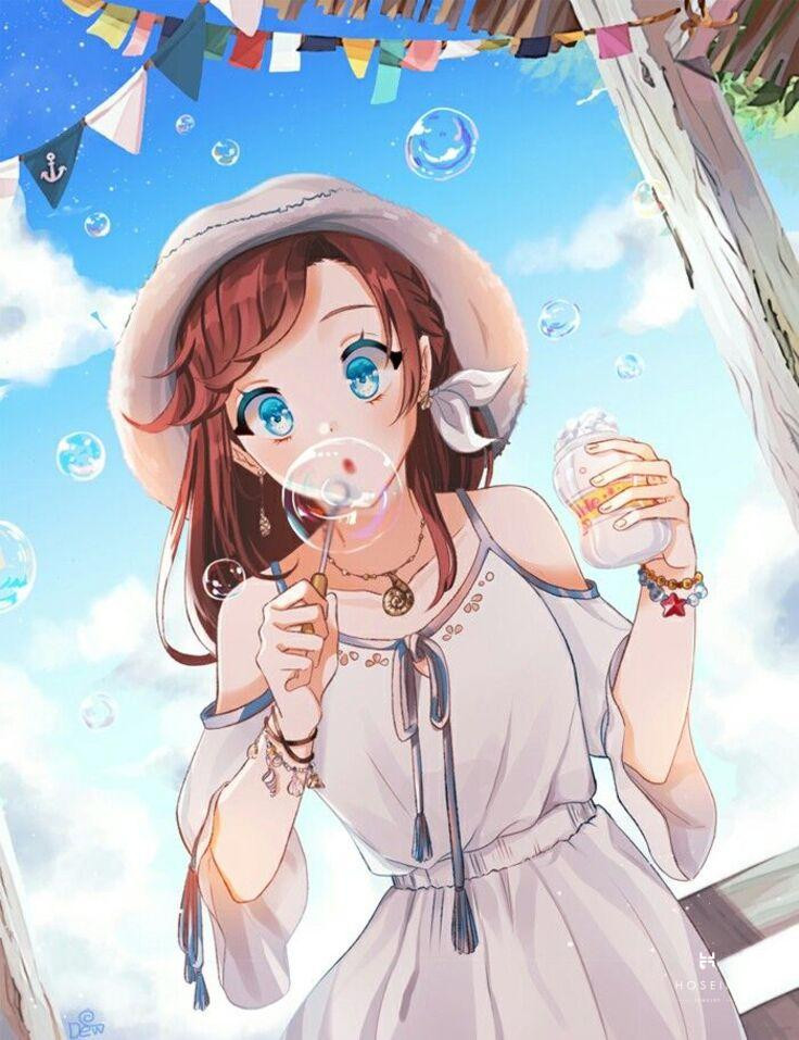 Bức hình anime nữ với ánh mắt sắc sảo, biểu cảm hơi lạnh lùng nhưng đầy cuốn hút, minh họa thần thái kiêu sa.