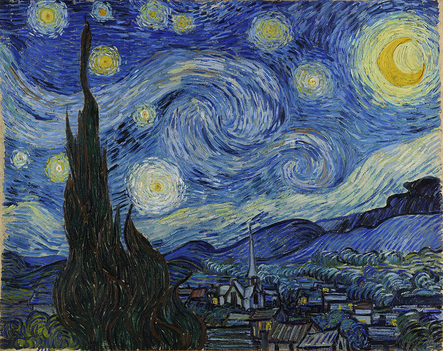 Bức tranh Đêm Đầy Sao của Vincent van Gogh
