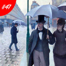 Bức tranh Paris Street In Rainy Weather của Gustave Caillebotte