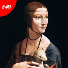 Bức tranh The Lady With The Ermine của Leonardo da Vinci