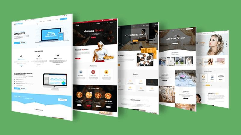Các loại giao diện website WordPress phổ biến (blog, ecommerce, portfolio)