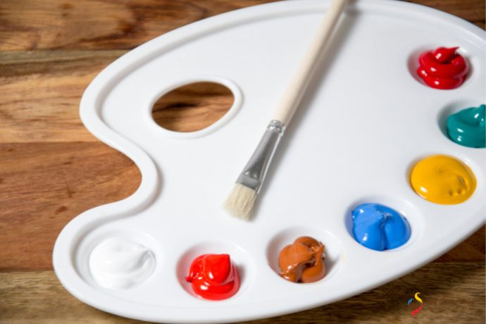 Các loại màu acrylic từ thương hiệu uy tín thường không độc hại