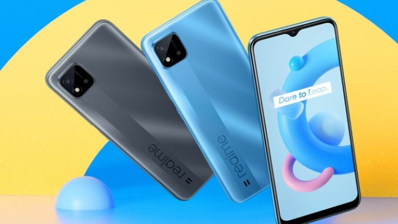 Các mẫu điện thoại Realme C series phổ biến trang bị màn hình LCD