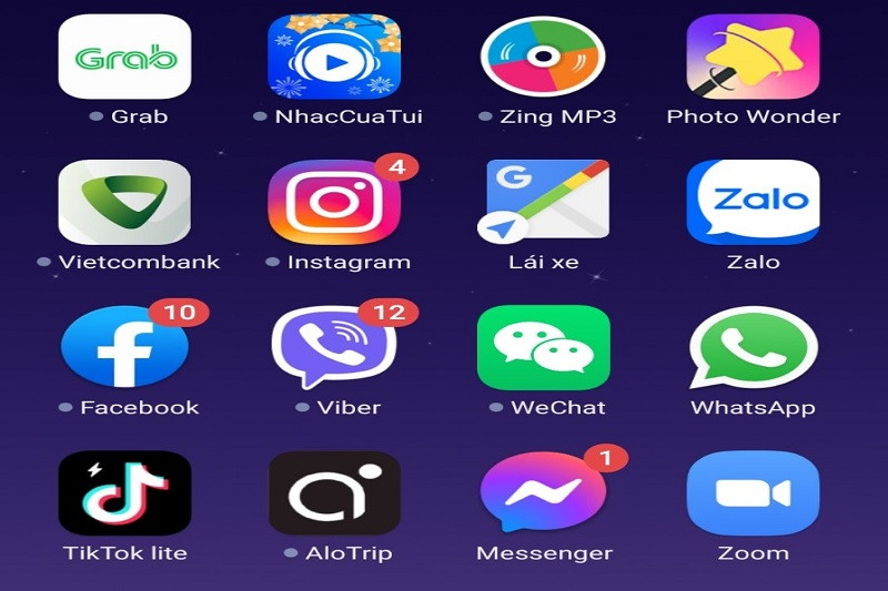 Các nền tảng mạng xã hội phổ biến như Facebook, Zalo, TikTok, Instagram được tận dụng cho hoạt động kinh doanh online