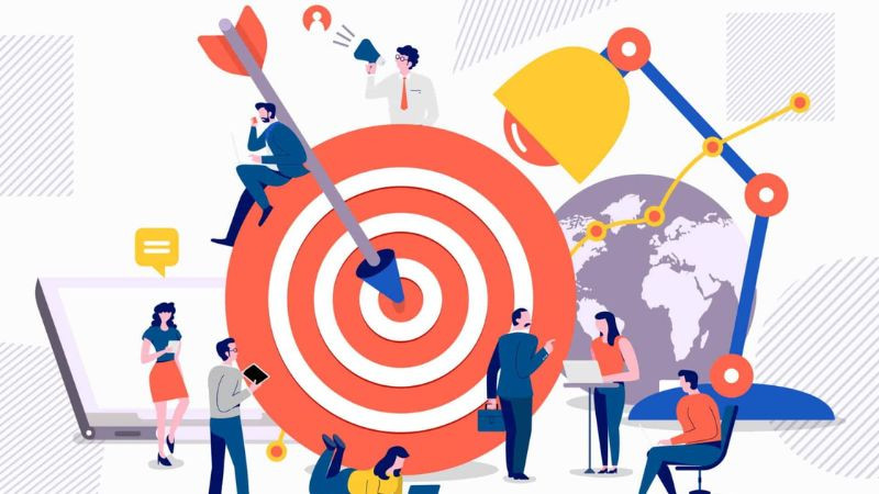 Các nhóm người khác nhau được phân loại dựa trên đặc điểm, minh họa việc xây dựng nhóm khách hàng mục tiêu từ dữ liệu thị hiếu.