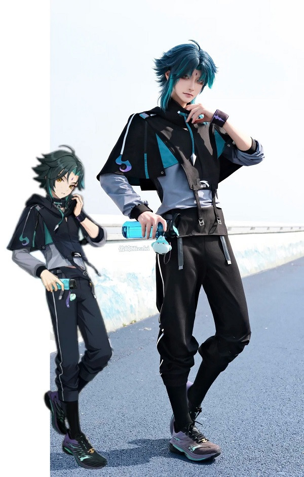 Cách tạo dáng và biểu cảm thể hiện đúng tính cách nhân vật Xiao