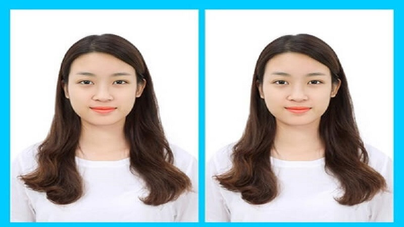 Cài đặt máy ảnh và điều chỉnh ánh sáng khi chụp ảnh hộ chiếu