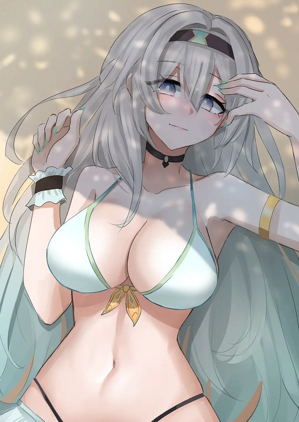 Cận cảnh ánh mắt cuốn hút dưới ánh nắng chói chang