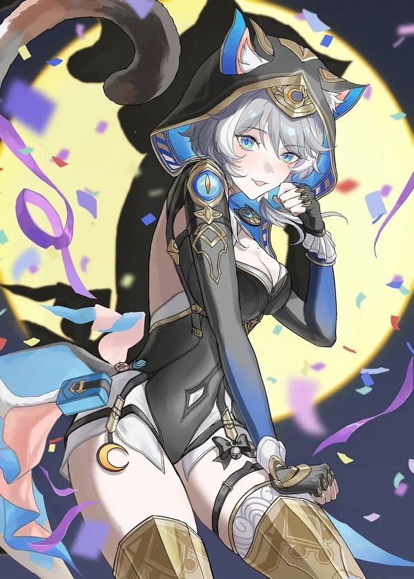 Cận cảnh ánh mắt hút hồn của cô nàng anime xinh đẹp