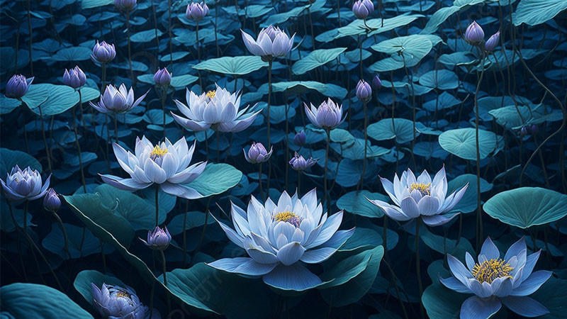 Cận cảnh bông sen hồng đang trong quá trình nở