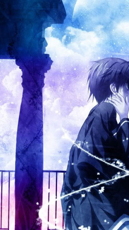 Cặp đôi anime đứng cạnh nhau với khí chất mạnh mẽ