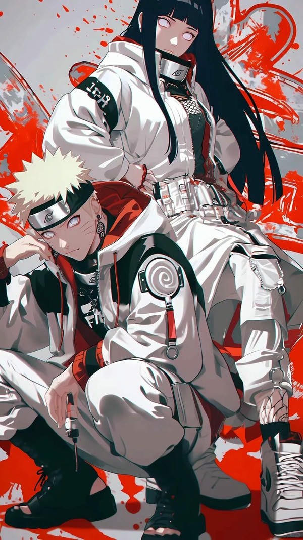 Cặp đôi anime ngầu với trang phục phá cách