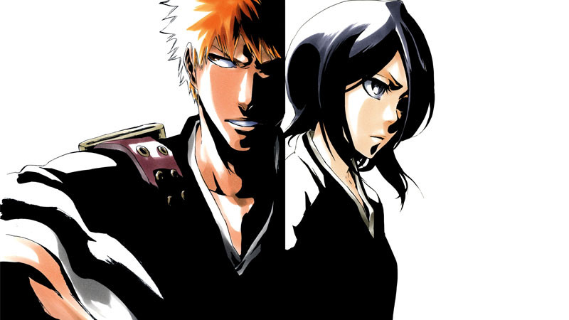 Cặp đôi anime trong khung cảnh lãng mạn đêm tối