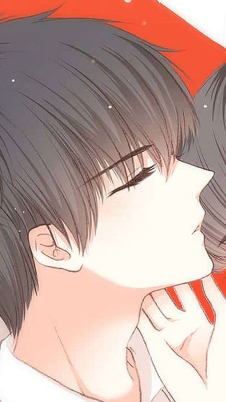 Cặp đôi anime với ánh mắt kiên định