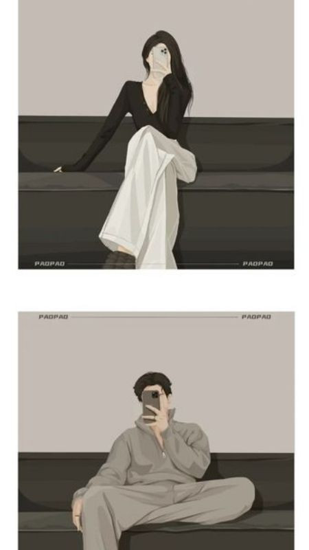 Cặp đôi thể hiện phong cách sang trọng và quyền lực