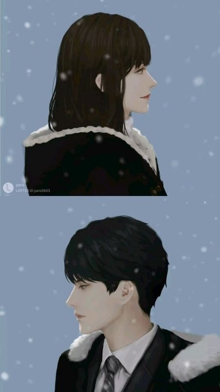 Cặp đôi trẻ trung nắm tay dạo bước dưới trời thu