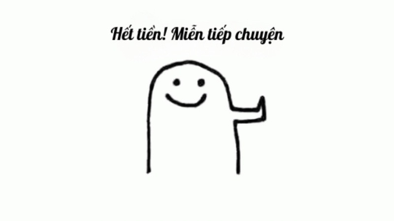 Cậu bé ôm đầu tuyệt vọng vì hết tiền tiêu vặt