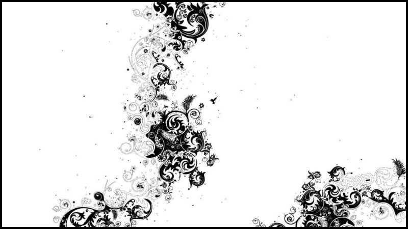 Cầu thang xoắn ốc, tông đen trắng, ảnh màu trắng đen độc lạ