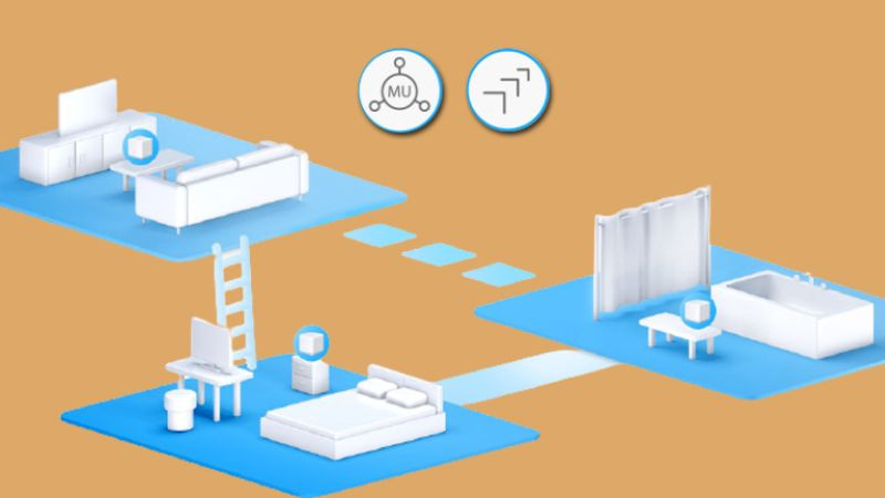 Cấu trúc cơ bản của hệ thống Mesh Wifi bao gồm bộ phát chính và các bộ phát vệ tinh