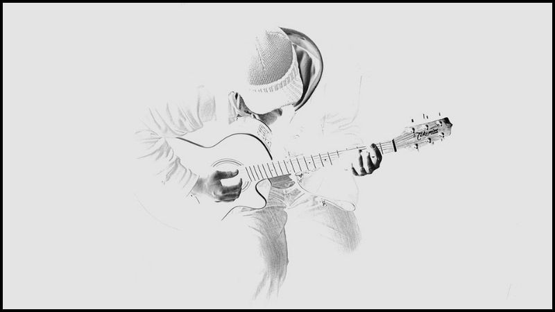 Cây cô đơn trên đồi, tông đen trắng, ảnh màu trắng đen độc lạ