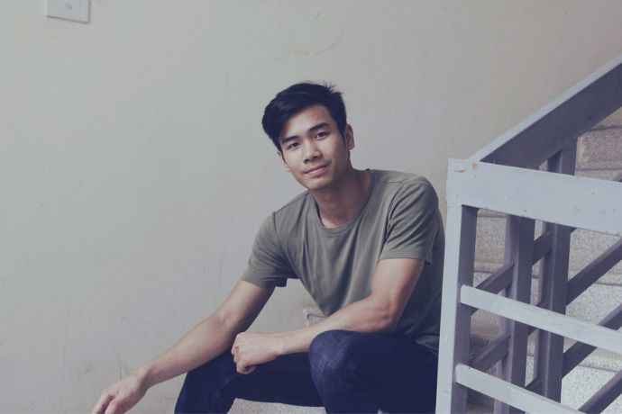 Chân dung họa sĩ trẻ nổi tiếng Vàng Hải Hưng