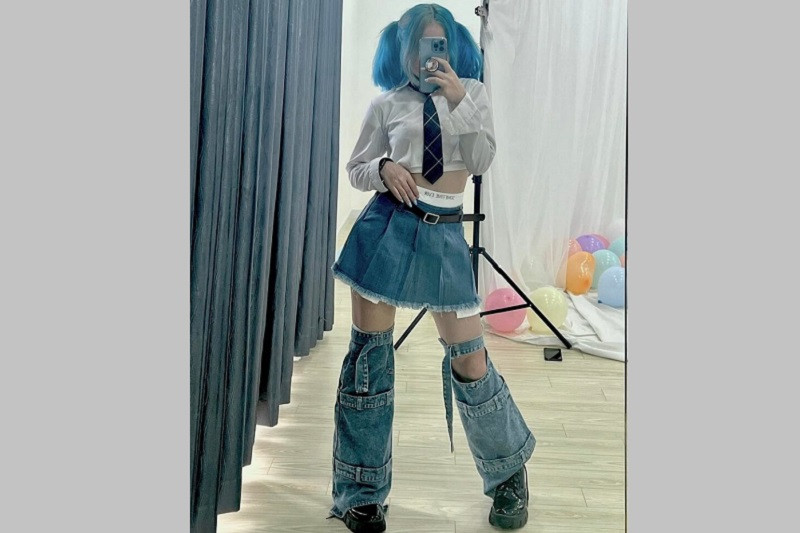 Chân dung Simmy phong cách ngầu