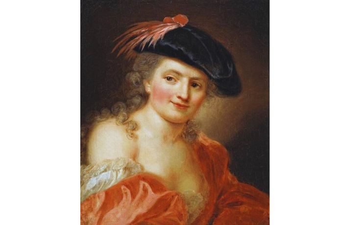 Chân dung tự họa của danh họa nữ Anna Dorothea Therbusch, bậc thầy vẽ chân dung thế kỷ 18
