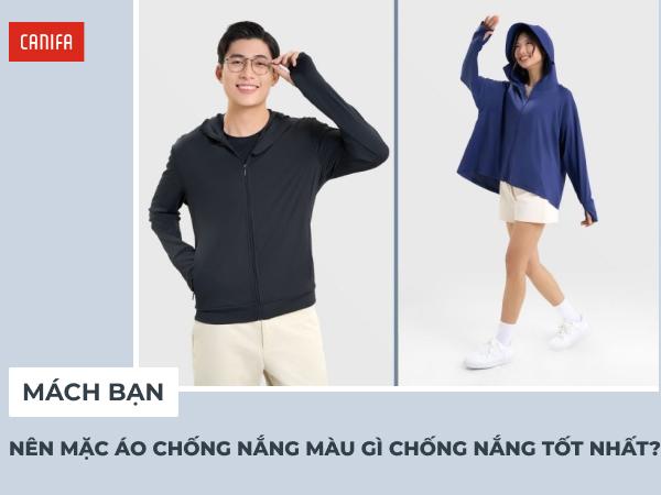Áo Chống Nắng Nên Mặc Màu Gì Để Bảo Vệ Da Tốt Nhất Chat lieu vai va mau sac ao chong nang anh huong den kha nang bao ve da