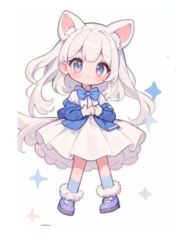Tuyển tập hình ảnh chibi nữ cute đơn giản đáng yêu Chibi nữ đơn giản tóc đen