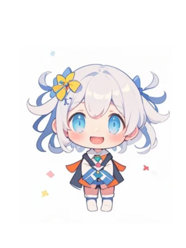 Tuyển tập hình ảnh chibi nữ cute đơn giản đáng yêu Chibi nữ đơn giản trong mưa