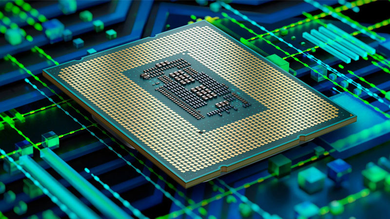 Chip bộ vi xử lý CPU, 'não bộ' của máy tính, chịu trách nhiệm xử lý mọi tác vụ và dữ liệu, quyết định tốc độ hoạt động của PC