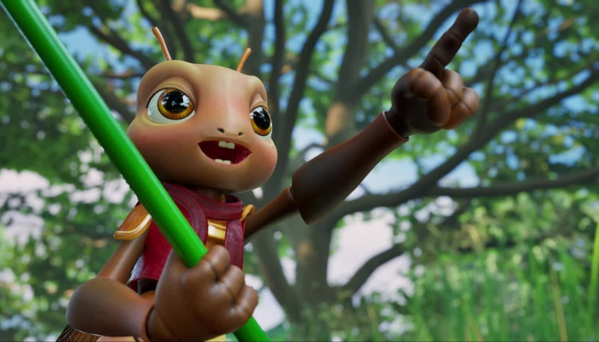 Tuyển chọn hình ảnh con dế mèn chân thực và ý nghĩa Chú dế mèn hoạt hình với vẻ mặt ham khám phá