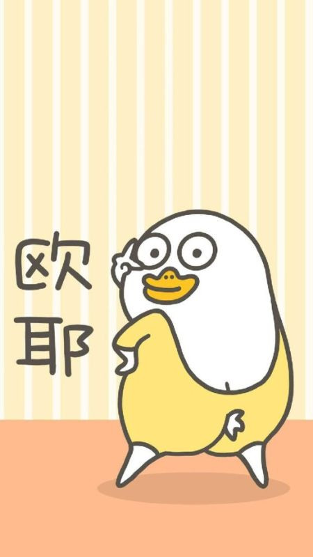 Chú vịt trắng nhìn nghiêng, ảnh màu trắng dễ thương