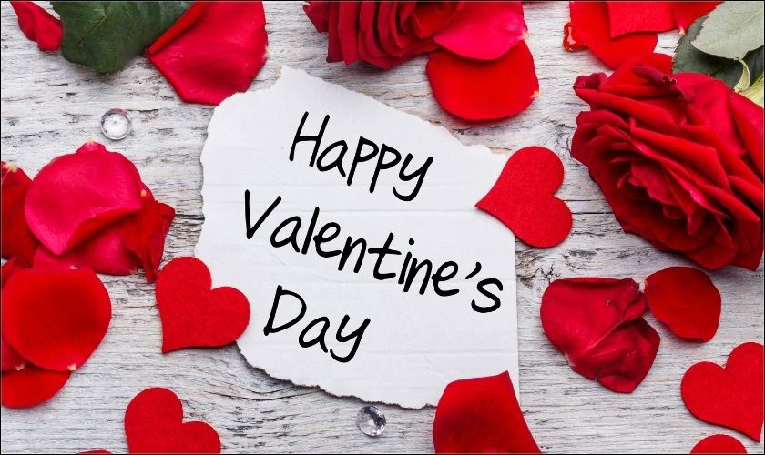 Chúc mừng ngày Valentine bằng hình ảnh các biểu tượng lễ tình nhân
