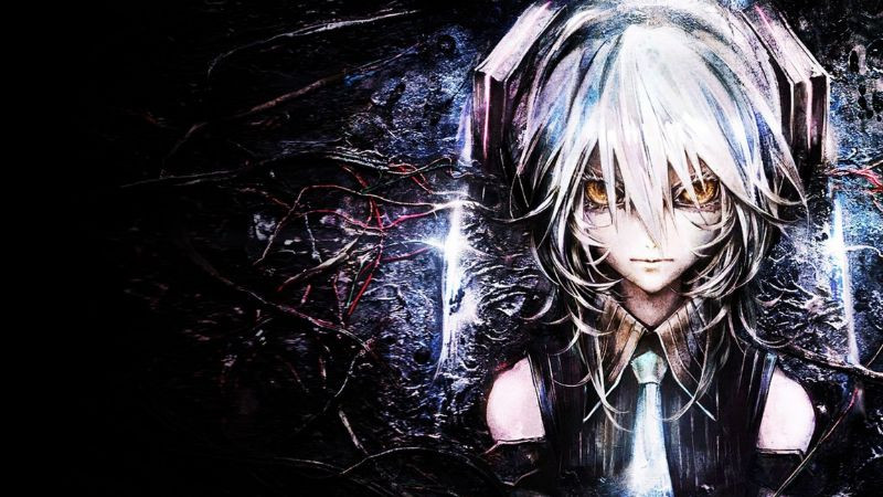 Cô gái anime tóc đỏ, trang phục chiến đấu