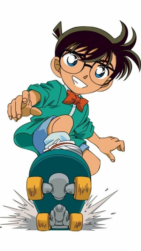 Conan ngầu với biểu cảm nghiêm túc trong anime